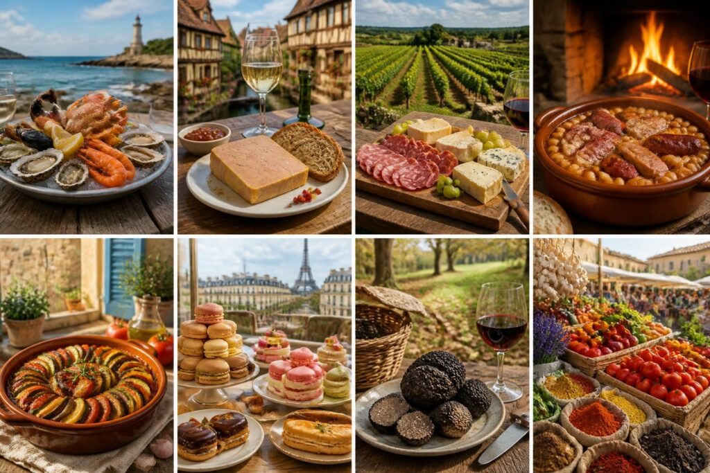 découvrez 8 destinations incontournables en france pour les amateurs de gastronomie, alliant saveurs authentiques et paysages magnifiques.