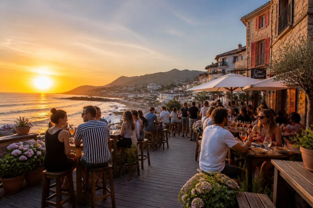 découvrez les meilleurs bars et rooftops de la côte basque pour profiter d'un apéro convivial avec vue imprenable, dans une ambiance chaleureuse et authentique.
