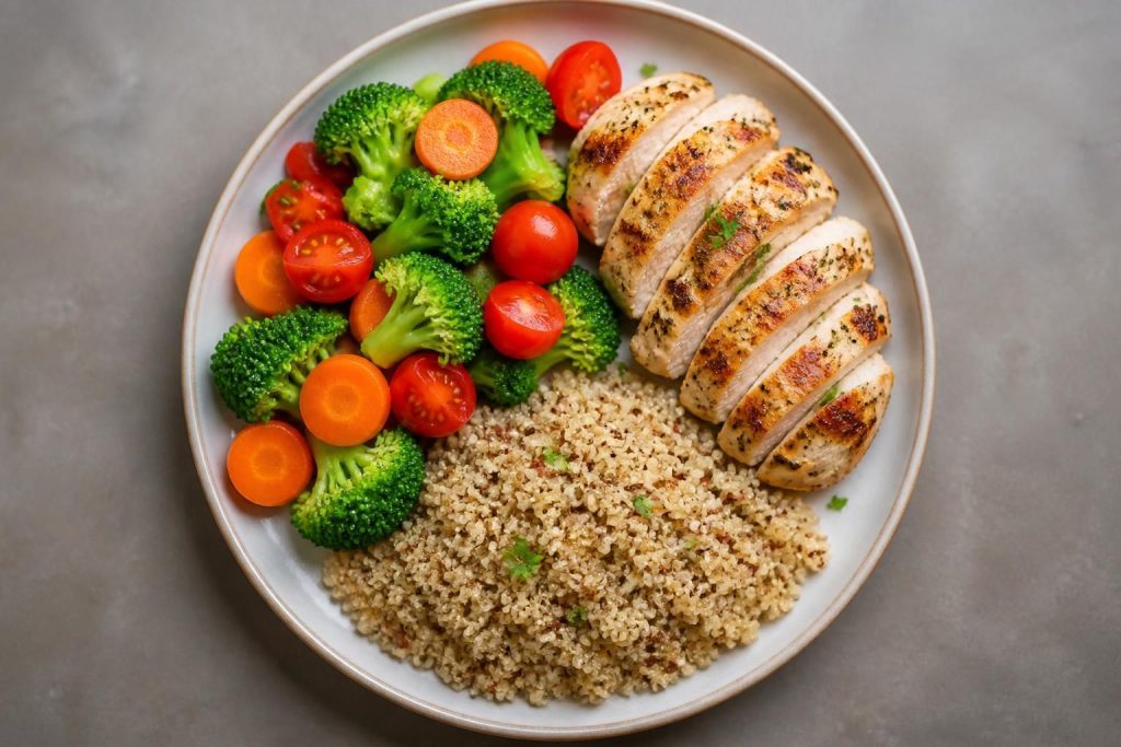 découvrez une méthode simple pour composer une assiette équilibrée et saine, idéale pour une alimentation variée et nutritive au quotidien.