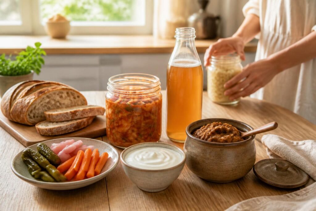 découvrez les bienfaits des aliments fermentés et apprenez par où commencer pour intégrer ces superaliments naturels dans votre alimentation quotidienne.