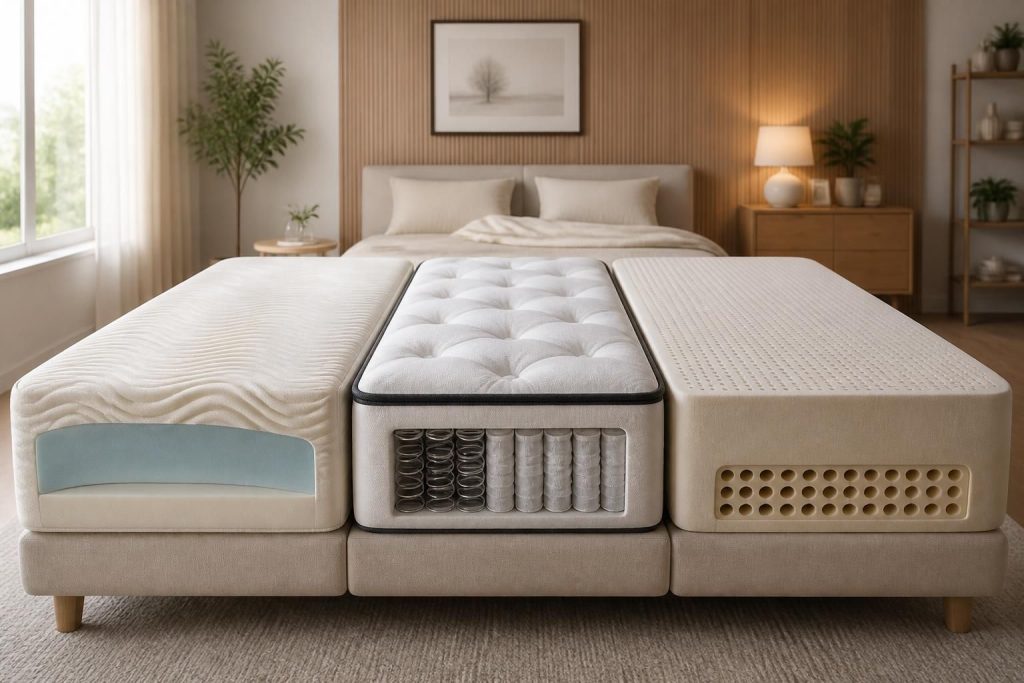 découvrez comment choisir le matelas idéal : mémoire de forme, ressorts ou latex, trouvez celui qui vous assure confort et soutien pour des nuits réparatrices.