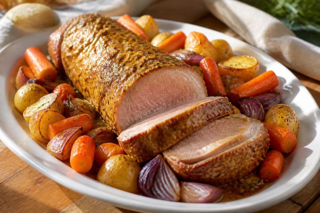 Filet mignon au four à la moutarde, la recette tendre du dimanche