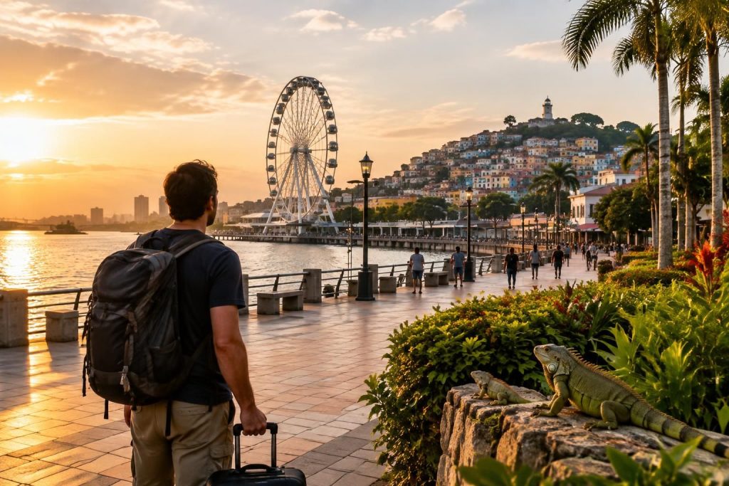 découvrez les incontournables de guayaquil, ses quais animés et son centre historique, avant de prendre le cap sur les îles galápagos.